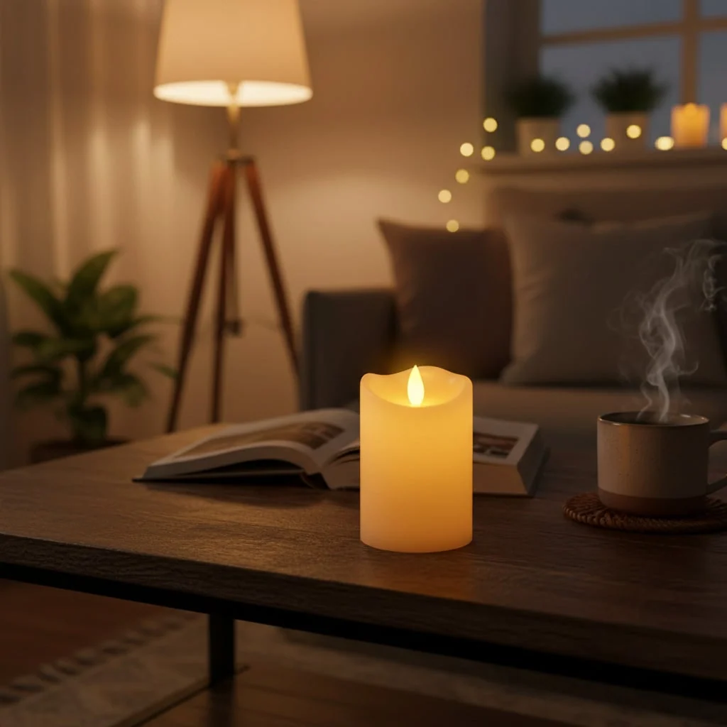 Halloween Decoration Flameless Candles Battery Operated - Image 2