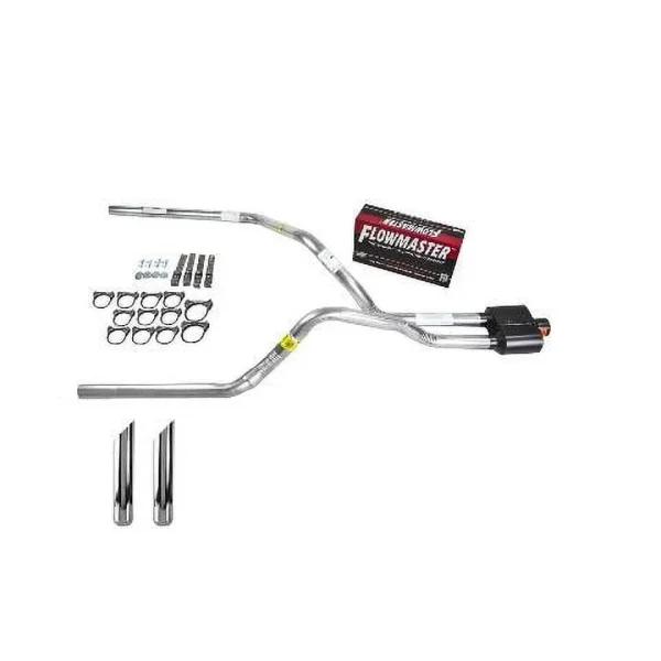 Flowmaster Silverado 88-95 Dual Exhaust 2.5 Pipe - Super 10 SW Tip